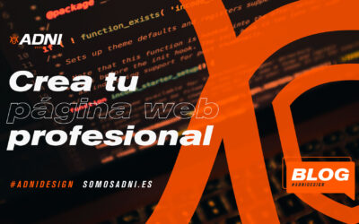 Creación de página web profesional